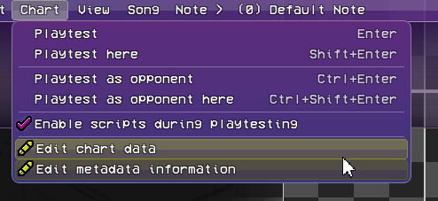 Image showing the location of the Edit Chart Data button